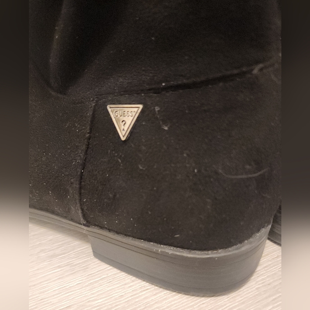Guess Black Knee Boots / LIKE NEW size:9 - Picture 5 of 5